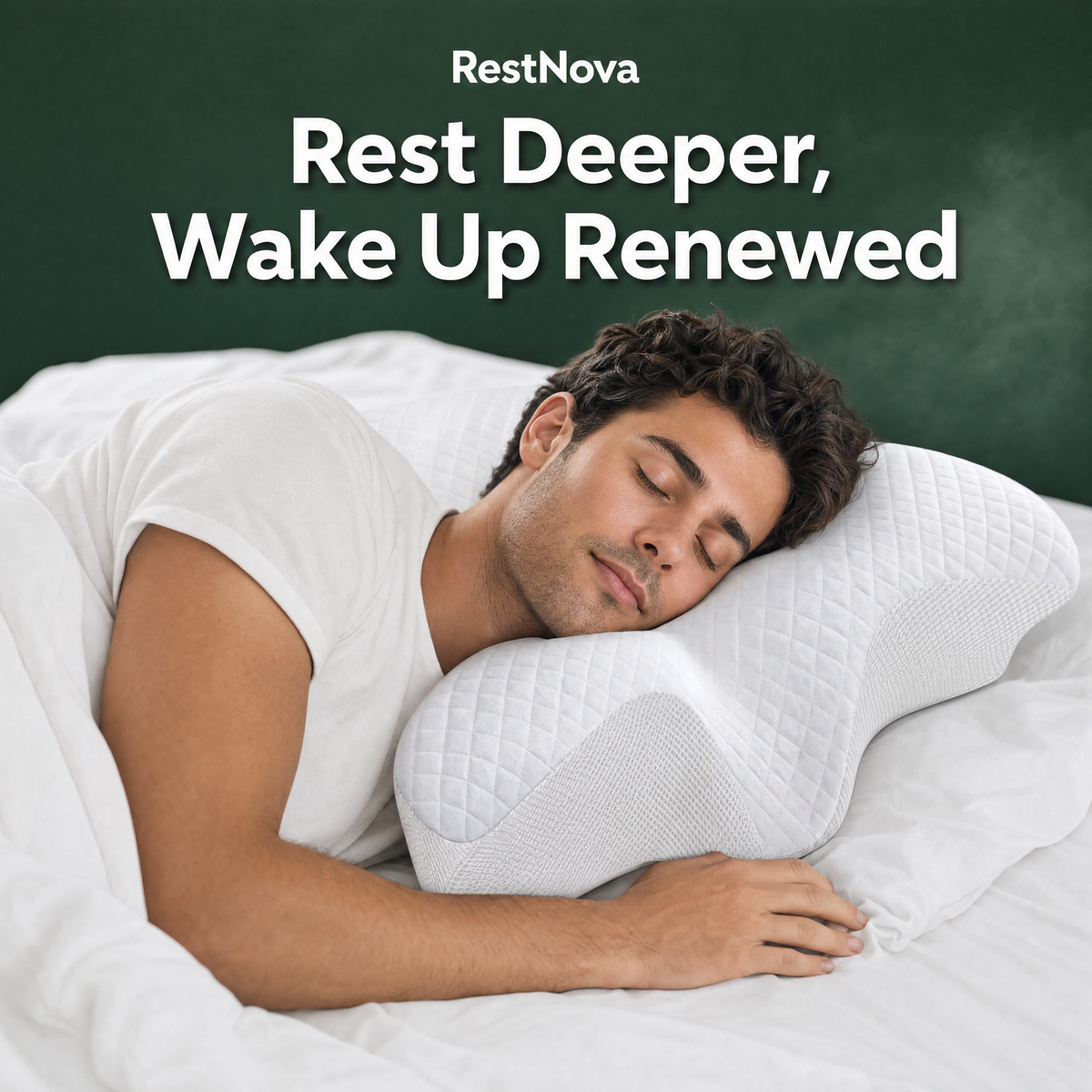 RestNova™ Memory Foam Neck Pillow