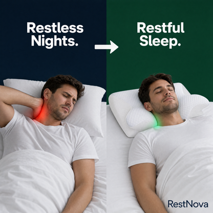 RestNova™ Memory Foam Neck Pillow