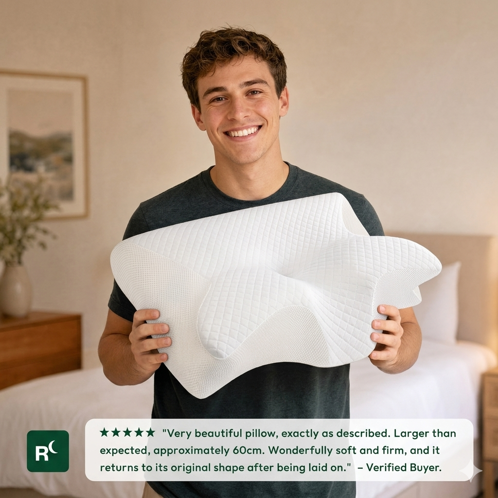 RestNova™ Cervical Support & Anti-Snore Pillow