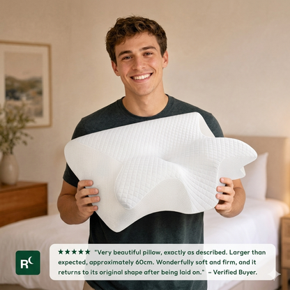 RestNova™ Cervical Support & Anti-Snore Pillow