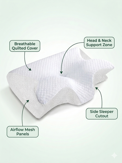RestNova™ Memory Foam Neck Pillow
